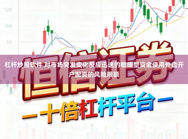 杠杆炒股软件 对市场突发变化反应迅速的敏捷型资金使用外盘开户配资的风险限额