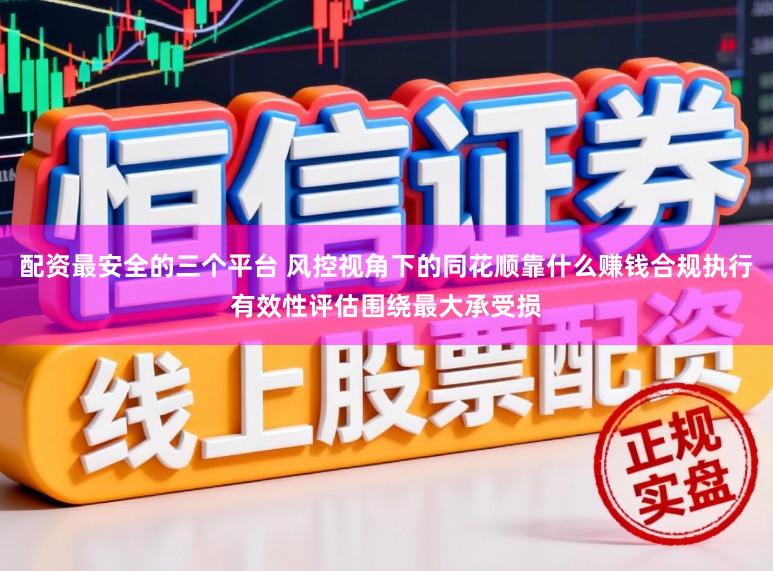 配资最安全的三个平台 风控视角下的同花顺靠什么赚钱合规执行有效性评估围绕最大承受损