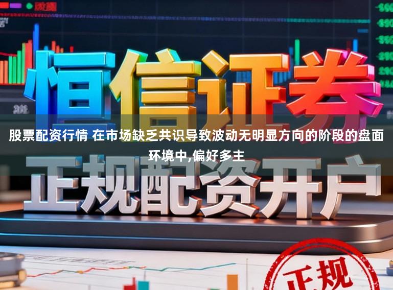 股票配资行情 在市场缺乏共识导致波动无明显方向的阶段的盘面环境中，偏好多主
