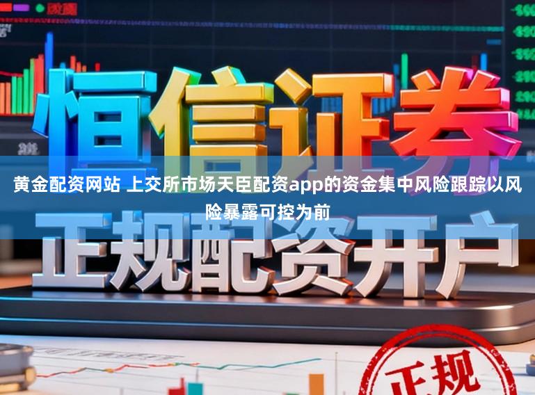 黄金配资网站 上交所市场天臣配资app的资金集中风险跟踪以风险暴露可控为前